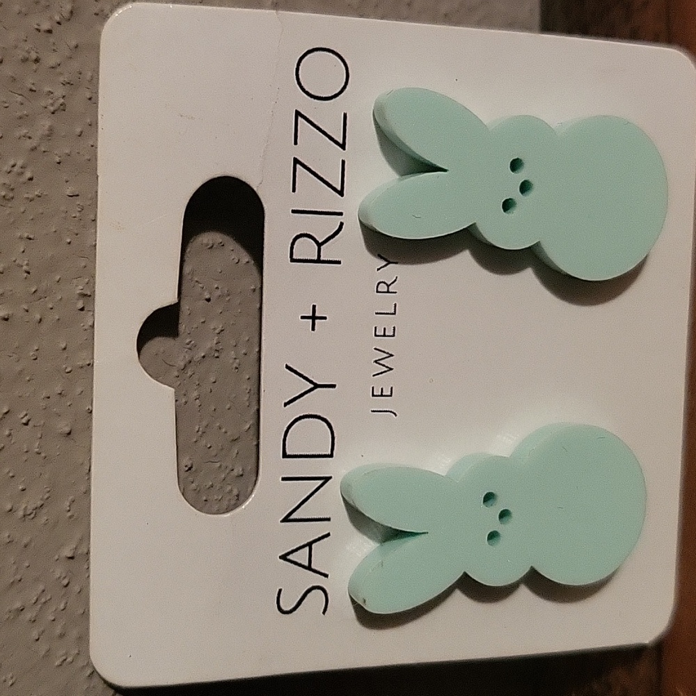 Sandy + Rizzo stud earrings,  NWT!